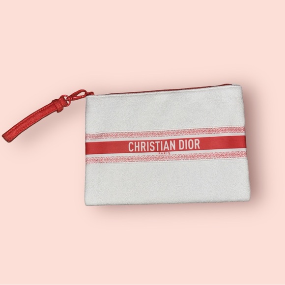 Dior | Bags | Terrycloth Cosmetic Pouch Bag Summer 2024 Ltd Ed + Makeup Gift Set - Picture 3 of 9